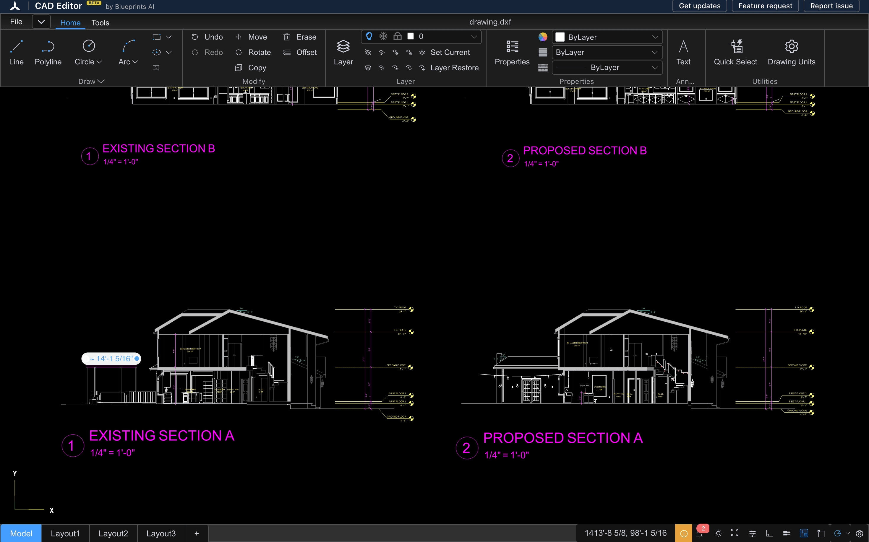 Step 2: Draft and edit in CAD Editor